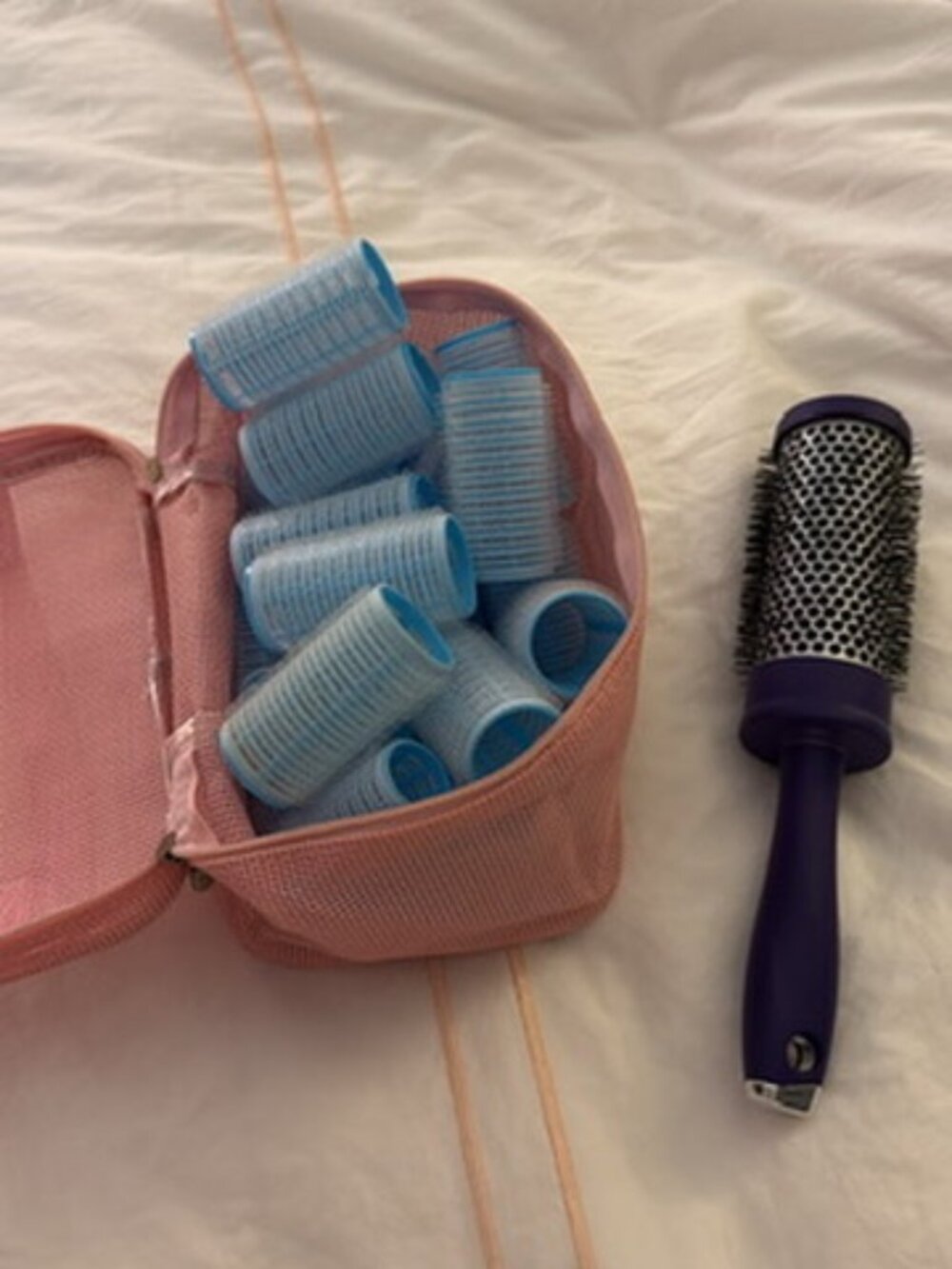 Hair Roller Set and Round Brush